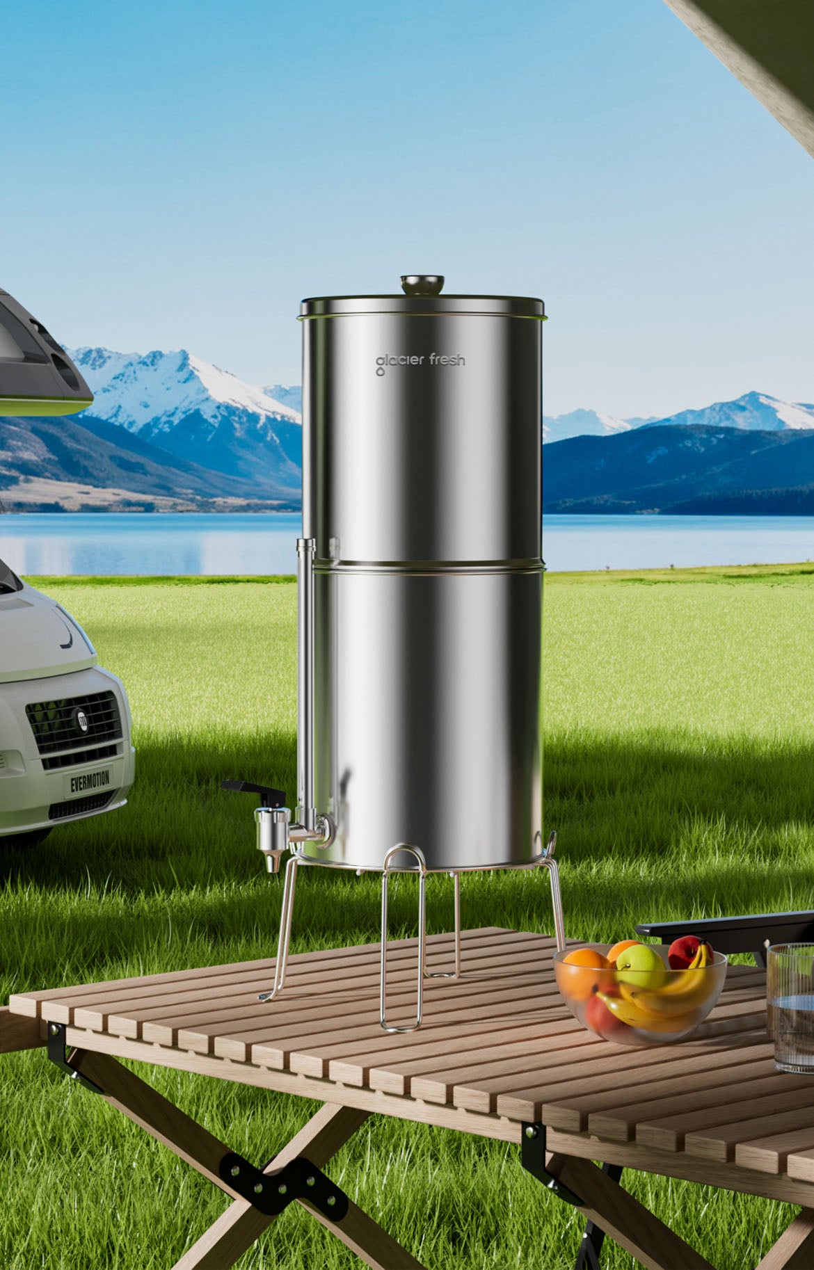 3g gravity water filter system