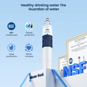 GlacierFresh GFRPWFE™ Water Filter - NSF Certified with RFID Chip