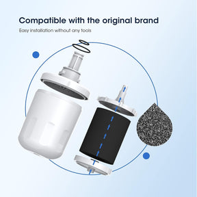 Glacier Fresh Compatible with DA29-00003G, DA29-00003F Refrigerator Water Filter, 3-Pack