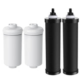 Glacier Fresh BB9-2 Black Purification and PF-2 Fluoride Reduction Water Filter