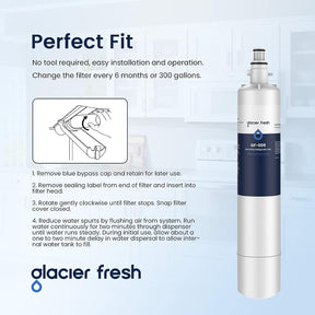 Glacier Fresh Ersatz für Fisher &amp; Paykel 847200, FWC3 Kühlschrank-Wasserfilter