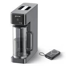 outdoor ro system with clear carafe on a white background