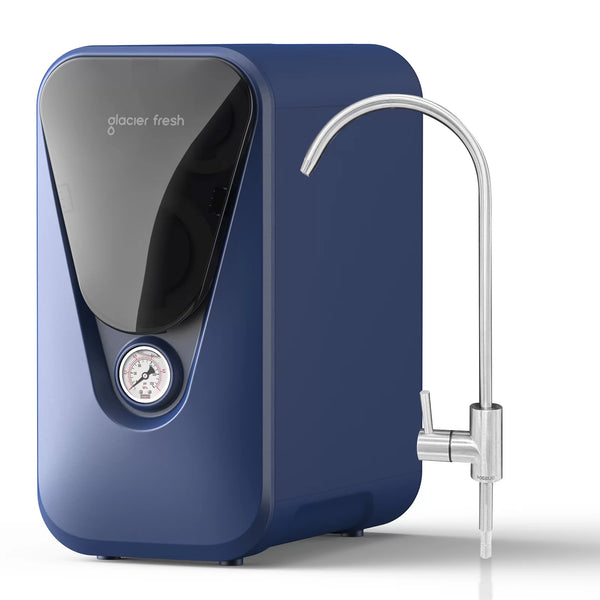 Easiest to Install 800GPD Reverse Osmosis System, Under sink RO System-Glacierfresh U03