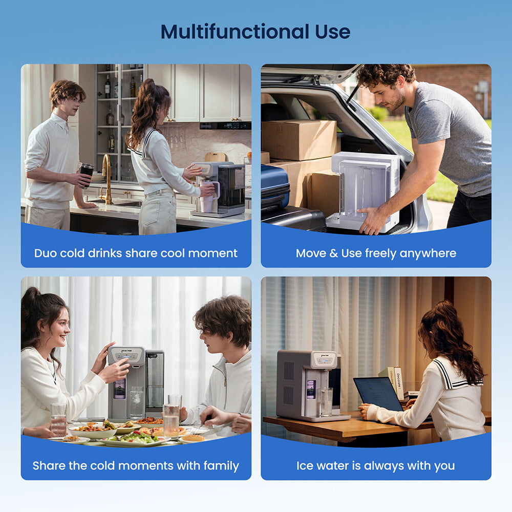 GlacierFresh Coolon Cold Water Dispenser, Countertop Water Purifier