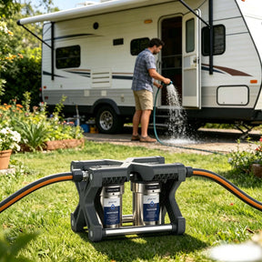 GlacierFresh 2-Stage Garden/RV Water Filter System