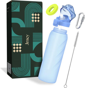 JMEY Scent-Based™ Water Bottle with Straw Leakproof Flip, 1-Pack Scent Pod (D-Ring™ Plus, 60 Days), BPA-Free, 32oz
