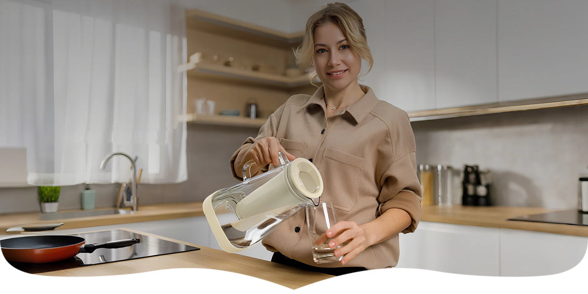 glacier fresh water pitcher
