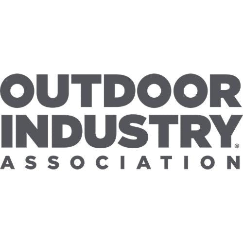 Logo of the Outdoor Industry Association on a white background