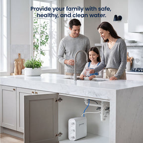 Ultra Filtration Under Sink Water Filter System GlacierFresh U06 | 3 Stage Water Filter System
