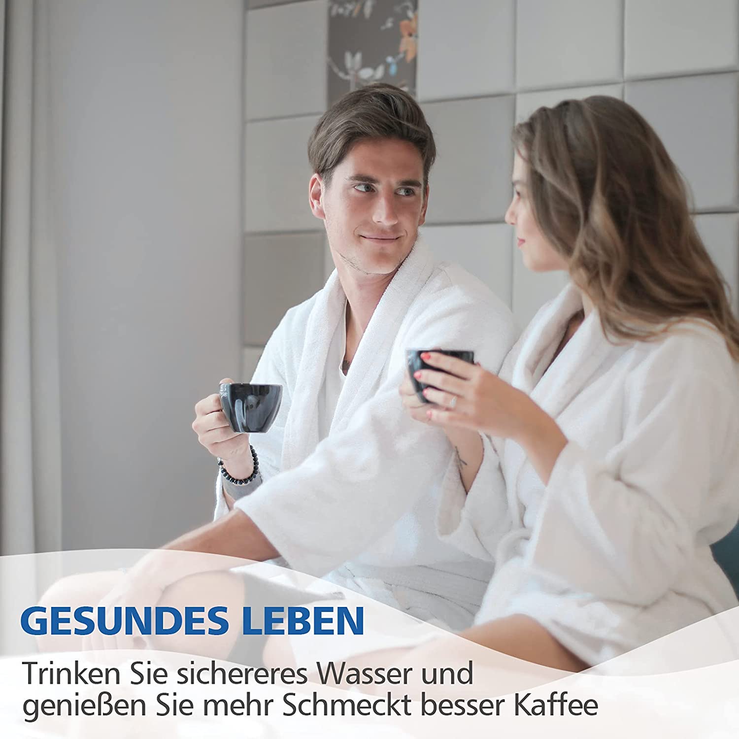GLACIER FRESH Kaffeefilter Wasserfilter kompatibel mit Siemens Kaffeevollautomat, 4-Pack