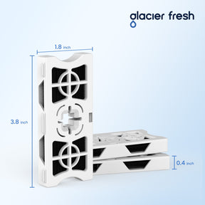 Glacier Fresh Compatible with Frigidaire FRGPAAF2 PureAir Air Filter, FRFC2323AS, FRFC232LAF, FRFC233LAF, FRFG2323AF, FRFN2823AS