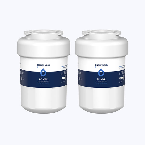Glacier Fresh Replacement for GWF Refrigerator Water Filter, GE®  MWF Water Filter