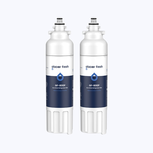Glacier Fresh Replacement for LT800P, ADQ73613401 Refrigerator Water Filter, 2-Pack